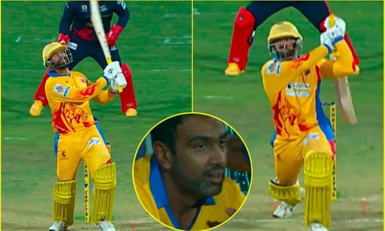 Varun Chakravarthy Finishes Match Like Ms Dhoni Smashed Six And Four In Last Over Tnpl 2025 டிஎன்பிஎல்: திண்டுக்கல் டிராகன்ஸின் ஃபினிஷராக மாறிய வருண் சக்ரவர்த்தி - காணொளி!