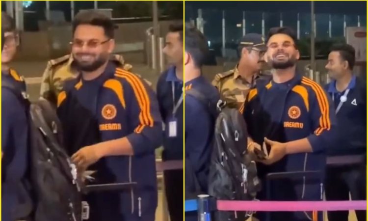 'रोहित भाई गार्डन में...', सोशल मीडिया पर VIRAL हुआ ऋषभ पंत का फनी VIDEO; फैन के सवाल का दिया था मज़ेदार जवाब 'रोहित भाई गार्डन में...', सोशल मीडिया पर VIRAL हुआ ऋषभ पंत का फनी VIDEO; फैन के सवाल का दिया था मज़ेदार जवाब