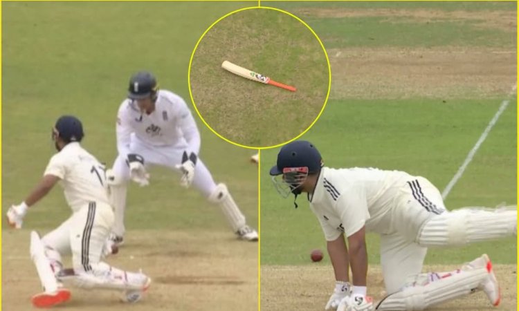 किस्मत हो तो ऋषभ पंत जैसी, हवा में उड़ गया था बैट फिर भी नहीं हुए OUT; देखें VIDEO