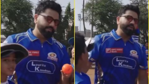 'सर आपको कैसे आउट कर सकते हैं?', नन्हे फैन के सवाल का रोहित शर्मा ने दिया मज़ेदार जवाब; देखें VIDEO