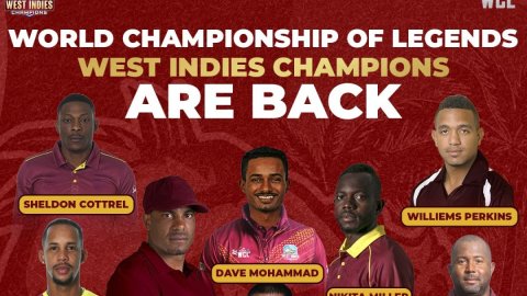 WCL 2025: Gayle, Pollard & Bravo lead star-studded comeback for West Indies Champions
