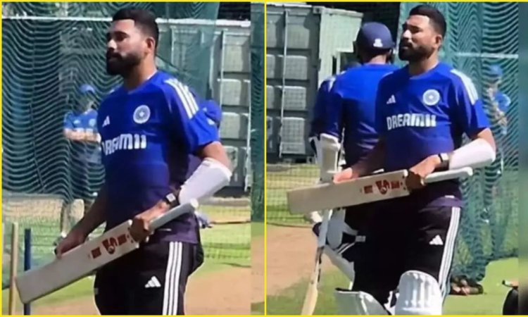 Mohammed Siraj को आया भयंकर गुस्सा, प्रैक्टिस के दौरान किसी ने तोड़ दिया मियां भाई का बैट; देखें VIDEO Mohammed Siraj को आया भयंकर गुस्सा, प्रैक्टिस के दौरान किसी ने तोड़ दिया मियां भाई का बैट; देखें VIDEO