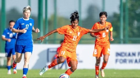 Women’s International Friendly: India fall to narrow 1-0 defeat vs Uzbekistan