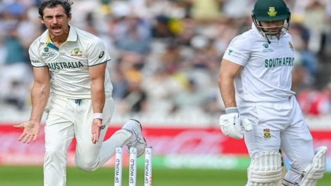 WTC Final, Day 1: Australian pacers rattle South Africa’s top order in the final session WTC Final, Day 1: ஆதிக்கம் செலுத்தும் பந்துவீச்சாளர்கள்; பேட்டர்கள் தடுமாற்றம்!