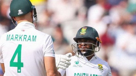 WTC final: Markram's unbeaten 102 puts South Africa in sight of championship glory (ld)