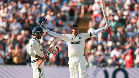 2nd Test: Gill slams hard-fought second hundred as Test captain, takes India to 310/5