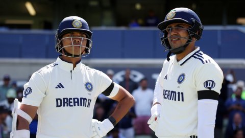 2nd Test: Jaiswal makes 87, Gill unbeaten on 42 as India reach 182/3 at tea