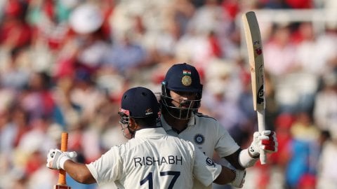 3rd Test: KL Rahul hits unbeaten 53 as India trail England by 242 runs after reaching 145/3