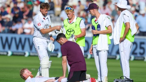 3rd Test: Pope has his 'fingers crossed' as Stokes battles injury at Lord’s