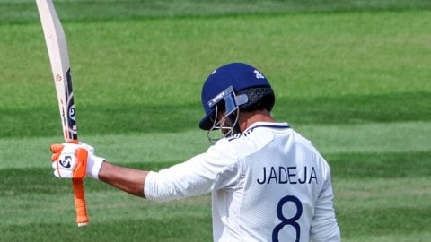 3rd Test: Resilient Jadeja brings up 4th successive fifty, drags match into final session