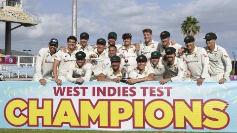 Australia beat West Indies by 176 runs in third test