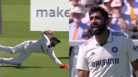 Bumrah anger caught on stump mic scolds Pant after missed catch Come forward