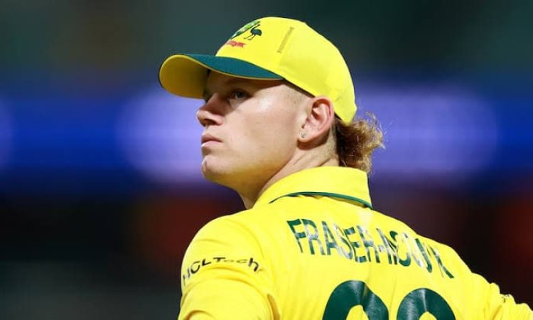 Australia have confirmed their starting XI for the first T20I match against the West Indies WI vs AUS, 1st T20I: ஆஸ்திரேலியா பிளேயிங் லெவன் அறிவிப்பு; மெக்குர்க், ஓவனுக்கு இடம்!