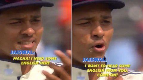 VIDEO: ‘माचा! आई नीड सम इंग्लिश…’ स्टंप माइक पर यशस्वी जायसवाल का मजेदार कमेंट हुआ वायरल VIDEO: ‘माचा! आई नीड सम इंग्लिश…’ स्टंप माइक पर यशस्वी जायसवाल का मजेदार कमेंट हुआ वायरल