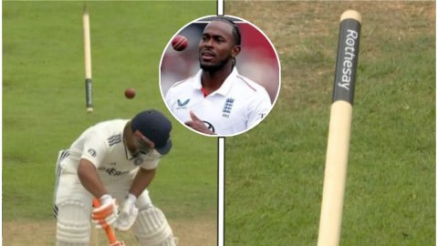 Jofra Archer की तूफानी गेंद पर उड़कर दोबारा खड़ा हो गया स्टंप और चोटिल ऋषभ पंत की जुझारू पारी हो गई 