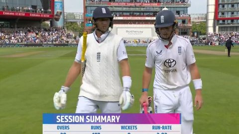 IND vs ENG 4th Test Day 3 Lunch: पोप-रूट की शतकीय साझेदारी से इंग्लैंड पहली पारी में शानदार बढ़त की 