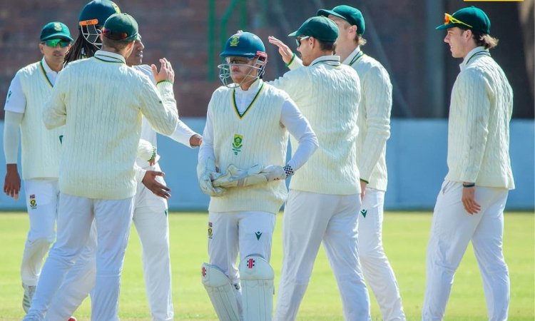 SA vs ZIM 2nd Test: मुल्डर के तिहरे शतक और गेंदबाजों के दम पर साउथ अफ्रीका ने ज़िम्बाब्वे को एक पारी SA vs ZIM 2nd Test: मुल्डर के तिहरे शतक और गेंदबाजों के दम पर साउथ अफ्रीका ने ज़िम्बाब्वे को एक पारी