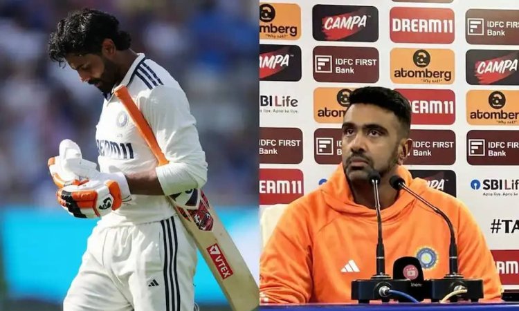 जडेजा की फाइट को सलाम, पर अश्विन बोले – थोड़ासा रिस्क लेते तो शायद नतीजा कुछ और होता जडेजा की फाइट को सलाम, पर अश्विन बोले – थोड़ासा रिस्क लेते तो शायद नतीजा कुछ और होता