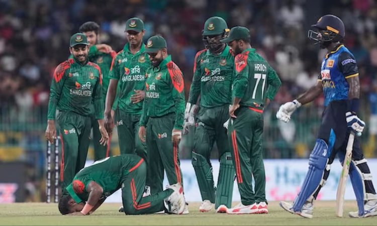BAN vs SL 2nd ODI: तनवीर इस्लाम की फिरकी से पलटा मैच, बांग्लादेश ने श्रीलंका के खिलाफ दूसरे वनडे रोम BAN vs SL 2nd ODI: तनवीर इस्लाम की फिरकी से पलटा मैच, बांग्लादेश ने श्रीलंका के खिलाफ दूसरे वनडे रोम