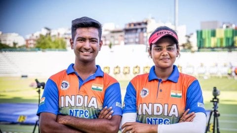 Archery WC: Rishabh, Jyothi set mixed team world record in Madrid
