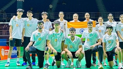Asian Junior Mixed Team C'ships: India beat Hong Kong 110-100 to top Group D; to face Japan in QFs (