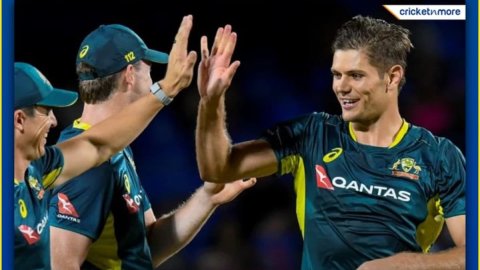 AUS vs WI 4th T20: ऑस्ट्रेलिया ने वेस्टइंडीज को रौंदकर रचा इतिहास, T20I की खास रिकॉर्ड लिस्ट में पाक AUS vs WI 4th T20: ऑस्ट्रेलिया ने वेस्टइंडीज को रौंदकर रचा इतिहास, T20I की खास रिकॉर्ड लिस्ट में पाक