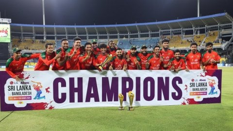 Bangladesh stick with winning combination for T20I series against Pakistan