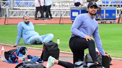Bengaluru: Neeraj Chopra prepares for javelin tournament 