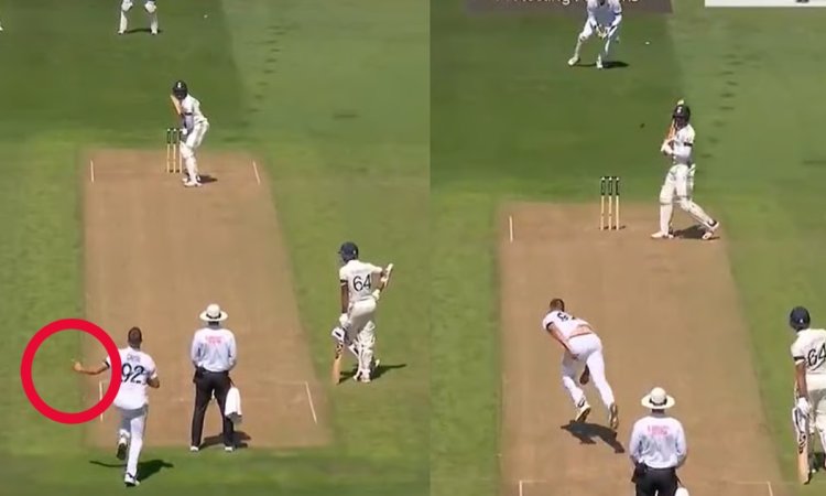 WATCH: इंग्लिश बॉलर ने शुभमन के खिलाफ की घटिया हरकत, आउट करने के लिए बेईमानी पर उतर आया WATCH: इंग्लिश बॉलर ने शुभमन के खिलाफ की घटिया हरकत, आउट करने के लिए बेईमानी पर उतर आया