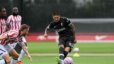 Darwin Nunez nets hat-trick in Liverpool’s 5-0 win over Stoke City; Wirtz debuts in closed-door frie
