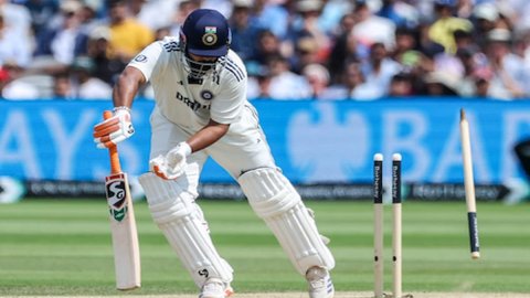 3rd Test, Day 5: India stutter to 112/8 at lunch in pursuit of 193 on the fifth and final day 3rd Test, Day 5: பந்துவீச்சில் மிரட்டும் இங்கிலாந்து; தோல்வியைத் தவிர்க்குமா இந்தியா?