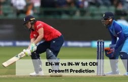 EN-W vs IN-W Dream11 Prediction 1st ODI, India Women tour of England 2025