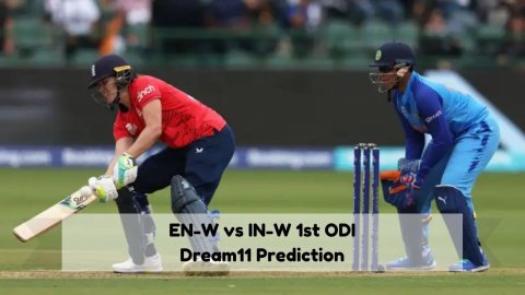 EN-W vs IN-W Dream11 Prediction 1st ODI, India Women tour of England 2025