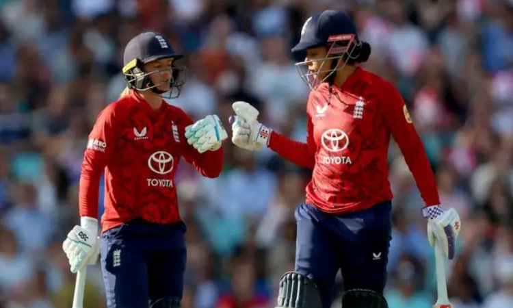 ENGW vs INDW, 5th T20I: A consolation win for England Women in the 5th T20I, but India seal the seri ENGW vs INDW, 5th T20I: ஆறுதல் வெற்றி பெற்ற இங்கிலாந்து; தொடரை வென்ற இந்திய அணி!