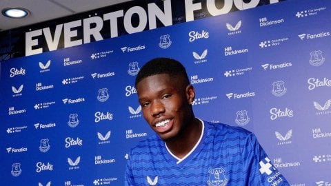 Football: Everton sign French striker Thierno Barry on four-year deal