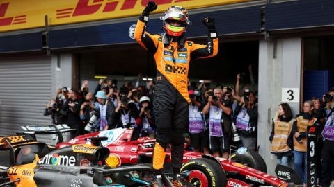 Formula 1: Oscar Piastri extends title lead with win at rain-hit Belgian GP