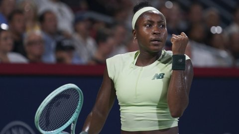 Gauff escapes Collins; Ito saves match point to stun Paolini in Montreal