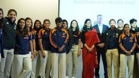 Harmanpreet Kaur-led side receives warm welcome from Consul General of India in Manchester
