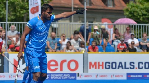 India A men’s hockey team suffer 1-3 defeat against Belgium in European Tour