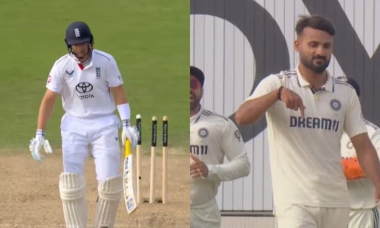 Watch - Joe Root Clean Bowled By Akash Deep With Dream Delivery ஜோ ரூட்டை க்ளீன் போல்டாக்கிய ஆகாஷ் தீப் - காணொளி