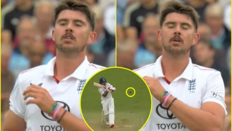 Josh Tongue ने Team India को गिफ्ट में दिए 10 रन, 1 ओवर में डाले पूरे 9 बॉल; देखें VIDEO Josh Tongue ने Team India को गिफ्ट में दिए 10 रन, 1 ओवर में डाले पूरे 9 बॉल; देखें VIDEO