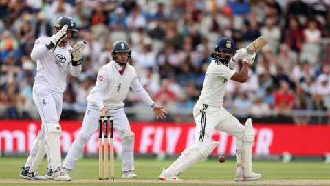 4th Test, Day 4: Gill and Rahul make fifties as India reach 174/2 at stumps 4th Test, Day 4: நங்கூரமிட்ட ராகுல் & ஷுப்மன் - முன்னிலை பெறுமா இந்திய அணி?