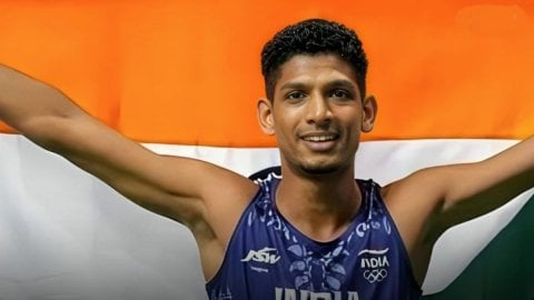 Mohammed Afsal sets new national record in 800m in Poland