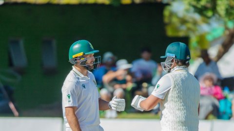 Mulder declares 33 runs short of Lara’s Test record; SA post 626/5
