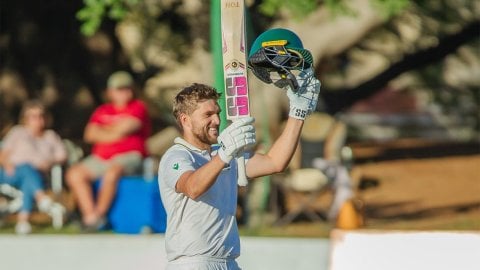 Mulder declares Proteas’ innings 33 runs short of Brian Lara’s Test record