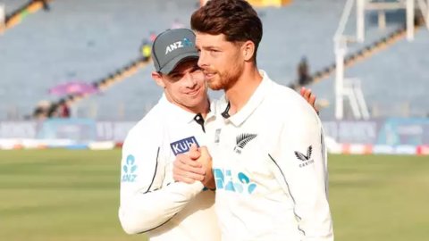 न्यूजीलैंड को लगा तगड़ा झटका, जिम्बाब्वे के खिलाफ पहले टेस्ट से बाहर हुए टॉम लेथम न्यूजीलैंड को लगा तगड़ा झटका, जिम्बाब्वे के खिलाफ पहले टेस्ट से बाहर हुए टॉम लेथम
