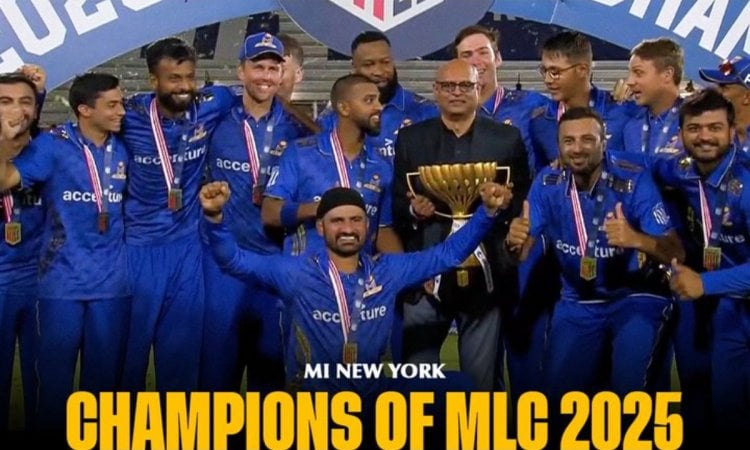 निकोलस पूरन की टीम ने जीता MLC 2025 का खिताब, फाइनल में वॉशिंगटन फ्रीडम को 5 रन से हराया निकोलस पूरन की टीम ने जीता MLC 2025 का खिताब, फाइनल में वॉशिंगटन फ्रीडम को 5 रन से हराया