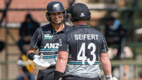 T20I Tri Series 2025: NZ have recorded the highest team total of this Series முத்தரப்பு டி20 தொடர்: செஃபெர்ட், ரவீந்திரா அரைசதம்; ஜிம்பாப்வேவுக்கு 191 டார்டெக்!