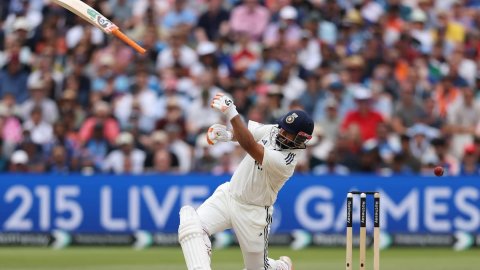 2nd Test, Day 4: Rishabh Pant and skipper Shubman Gill take India to 177 for 3 2nd Test, Day 4: அதிரடி காட்டும் ரிஷப் பந்த்; இமாலய ஸ்கோரை நோக்கி இந்திய அணி!