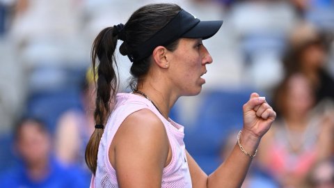 Pegula holds off Sakkari in Montreal; Anisimova, Raducanu set up third-round meeting